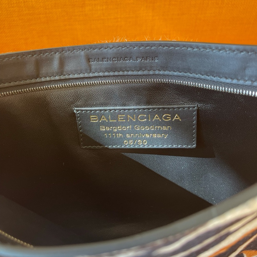 BALENCIAGA Vintage Animal print clutch bag - Picture 3 of 7